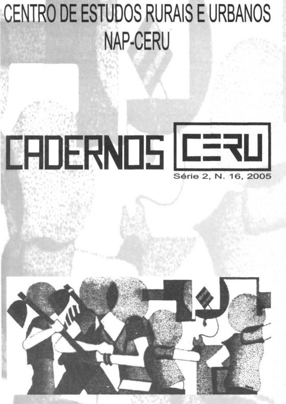 					View Vol. 16 (2005): Cadernos CERU Série 2 Volume 16
				
