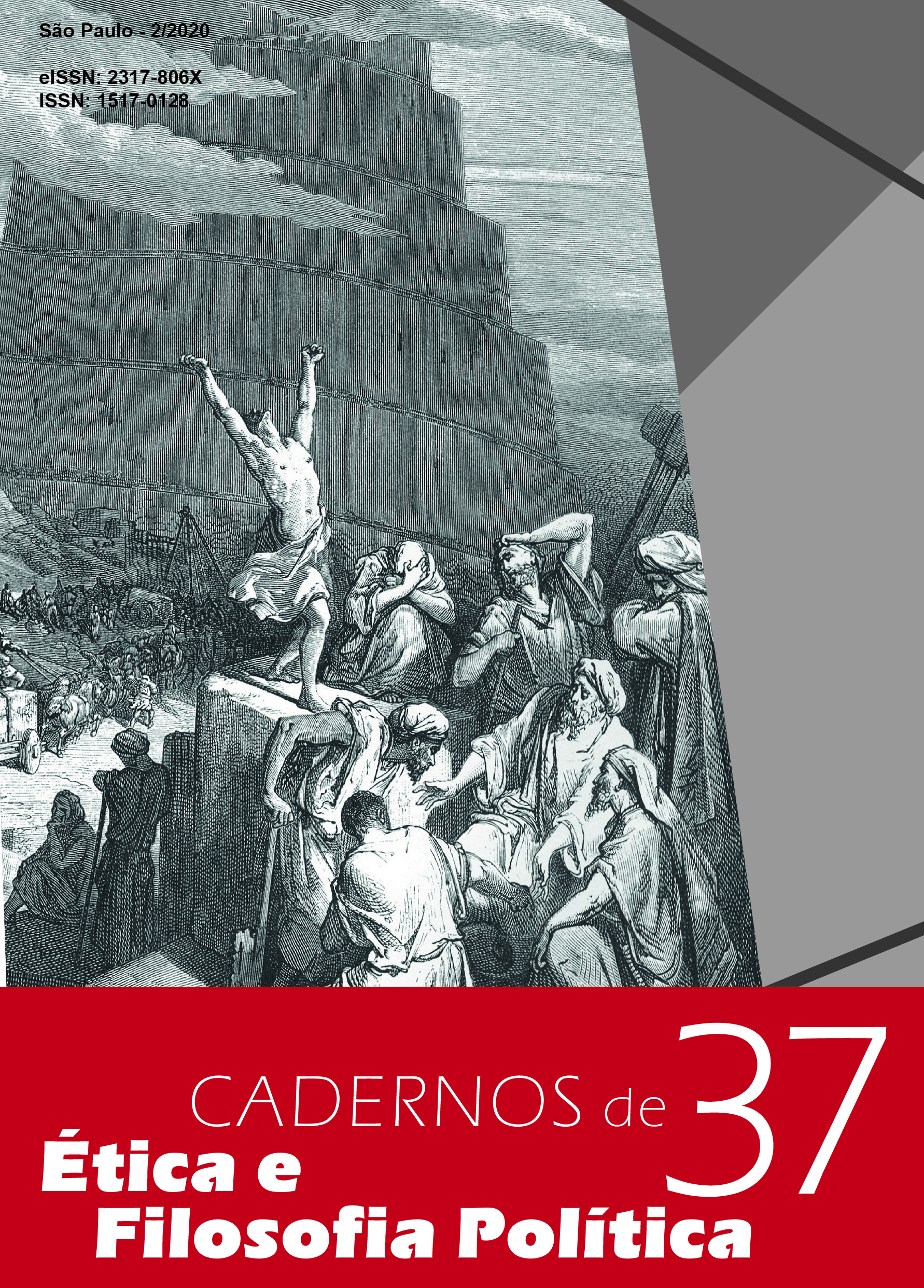 					Visualizar v. 2 n. 37 (2020): Varia e Dossiê Especial III Jornada de Ética e Filosofia Política: Os fins da política
				