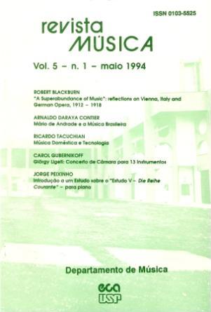 					Visualizar v. 5 n. 1 (1994)
				
