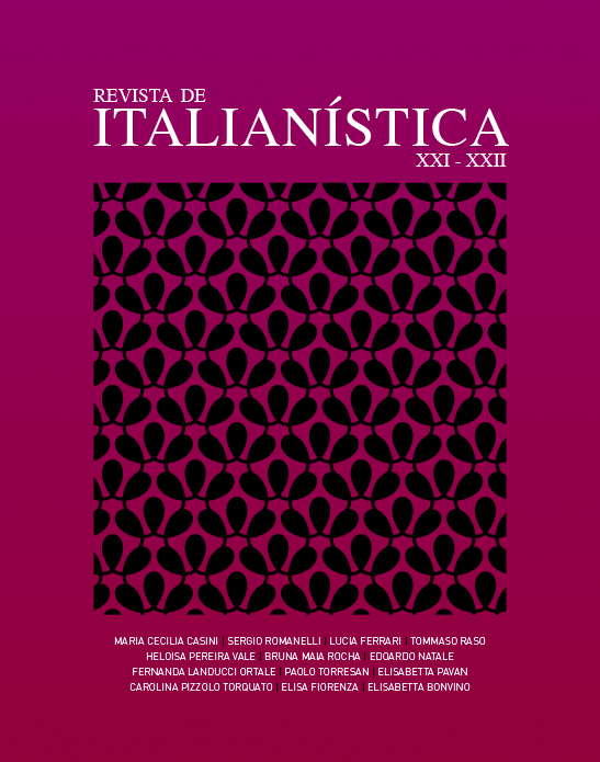 Revista de Italianística XXI - XXII 2011