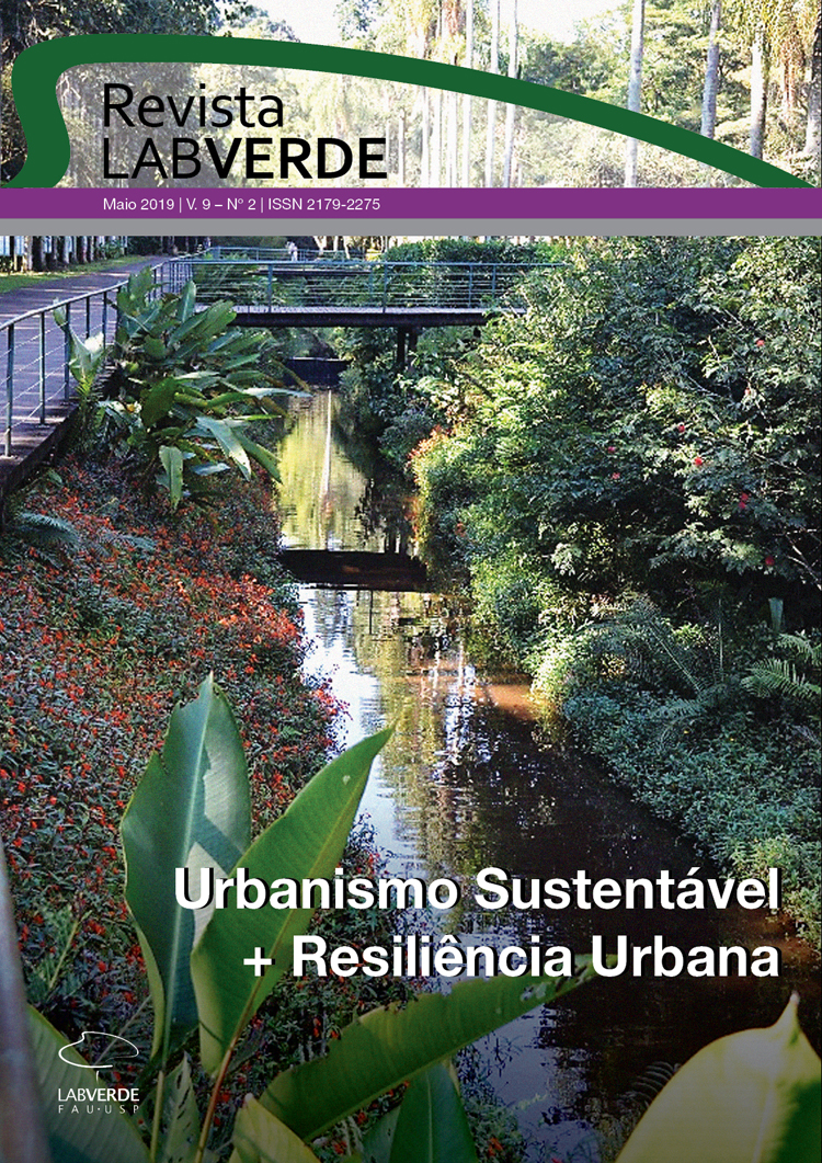 					Visualizar v. 9 n. 2 (2019): Urbanismo Sustentável + Resiliência Urbana
				