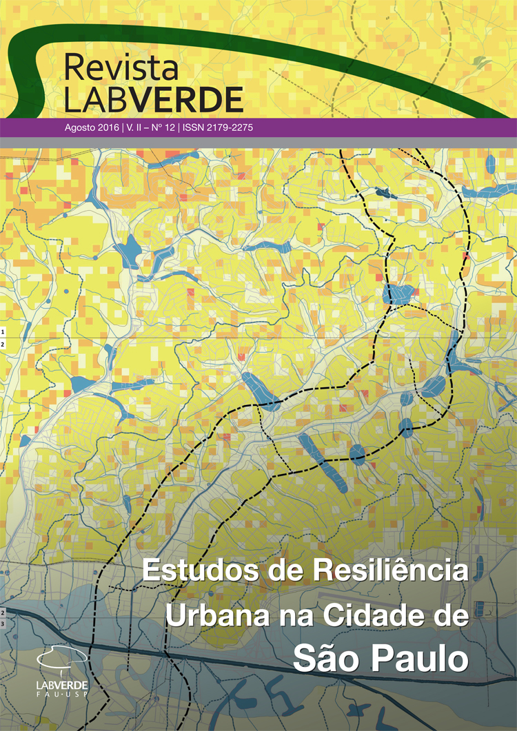 					View No. 12 (2016): Estudos de Resiliência Urbana na Cidade de São Paulo
				