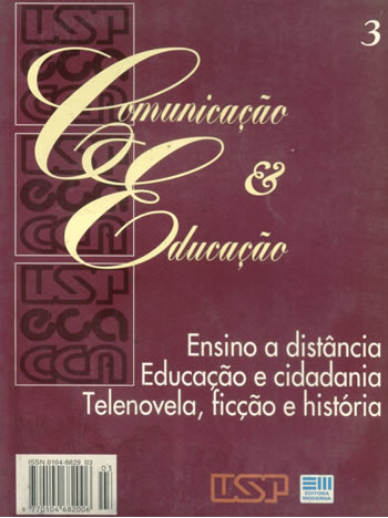 					Visualizar n. 3 (1995): Ensino a distância; Educação e cidadania; Telenovela, ficção e história
				