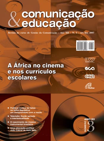 					Visualizar v. 12 n. 3 (2007): A África no cinema e nos currículos escolares
				