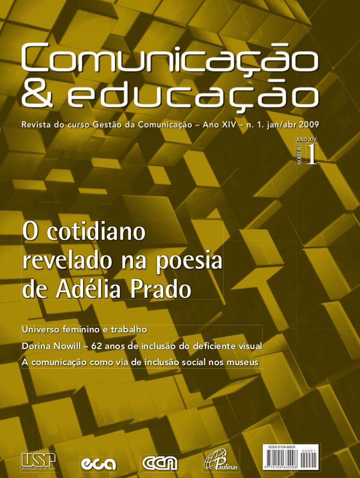 					Visualizar v. 14 n. 1 (2009): O cotidiano revelado na poesia de Adélia Prado
				