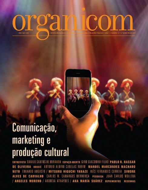 					Visualizar v. 7 n. 13 (2010): Comunicação, marketing e produção cultural
				