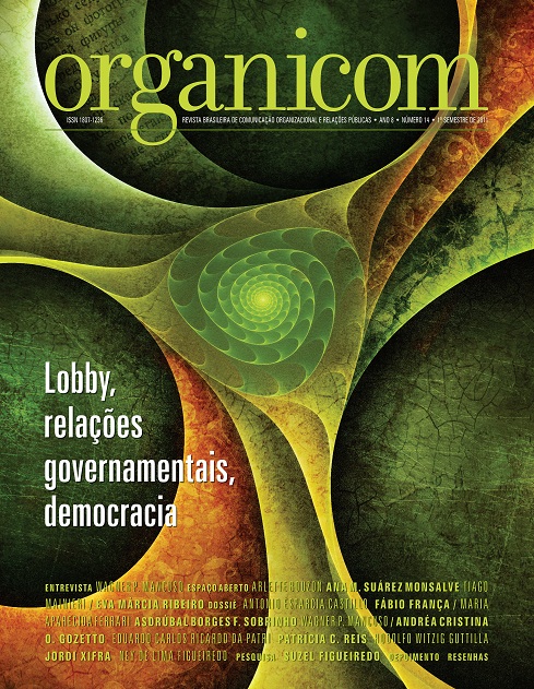 					Ver Vol. 8 Núm. 14 (2011): Lobby, relações governamentais, democracia
				