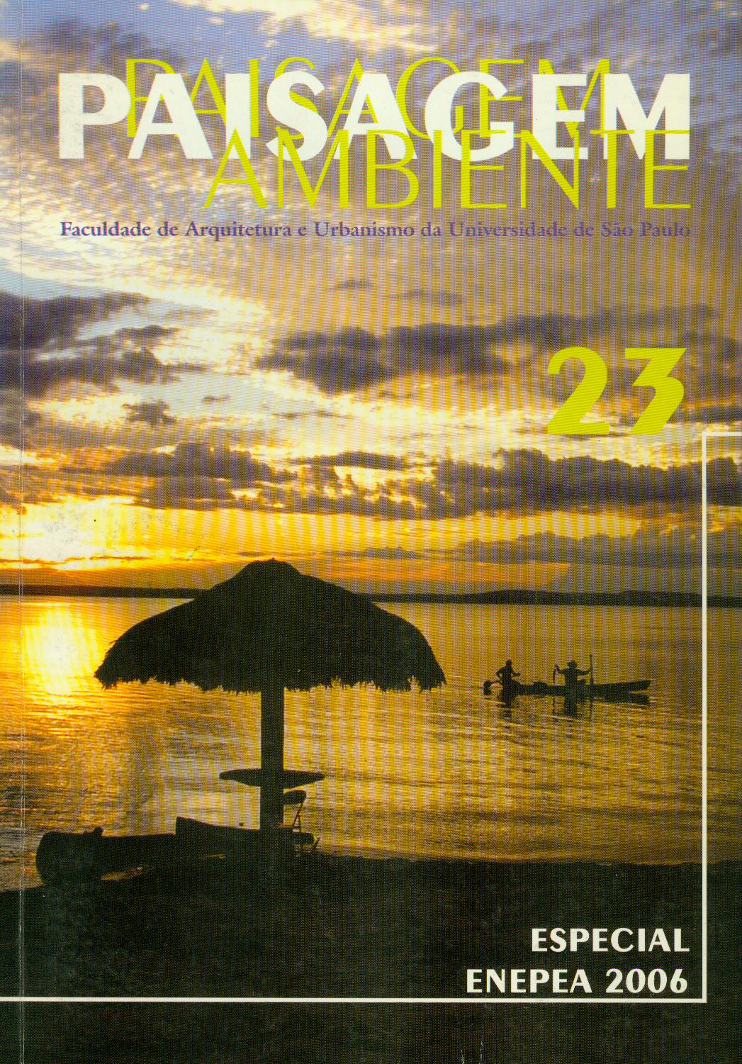					Visualizar n. 23 (2007): Especial ENEPEA 2006
				