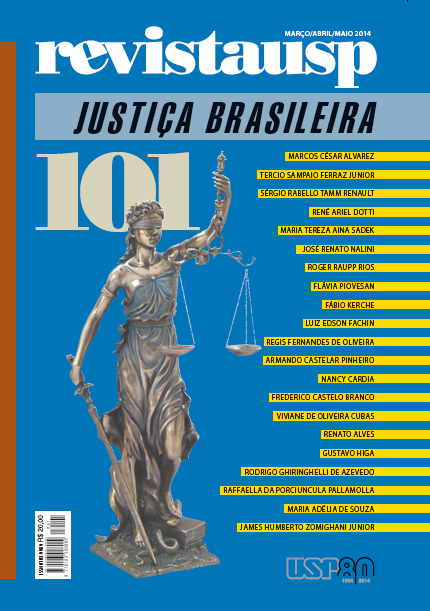 					Visualizar n. 101 (2014): JUSTIÇA BRASILEIRA
				