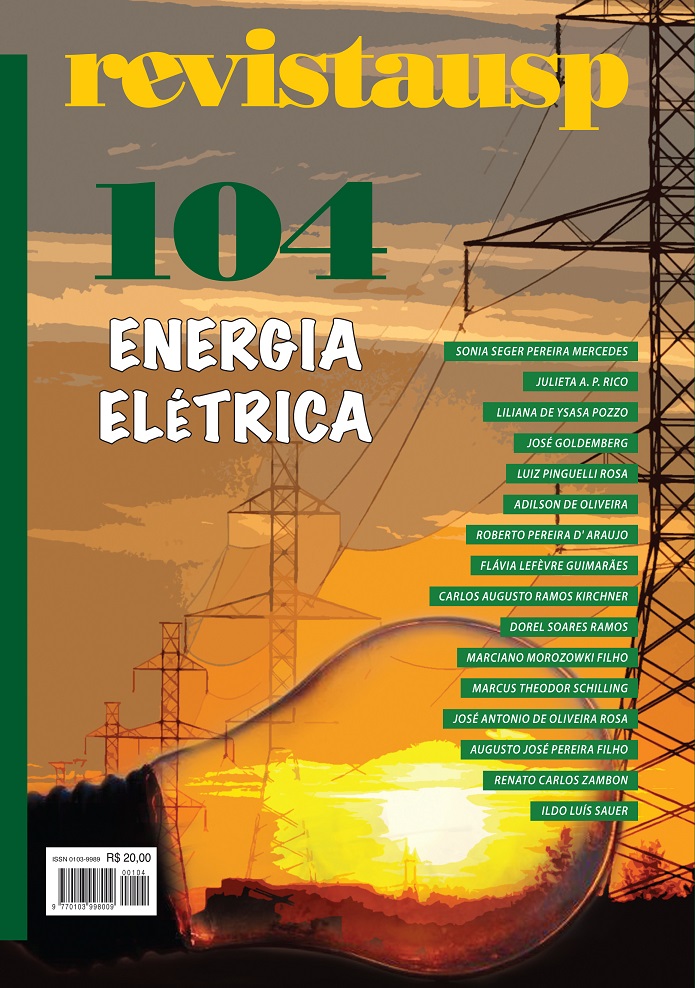 					Visualizar n. 104 (2015): ENERGIA ELÉTRICA
				
