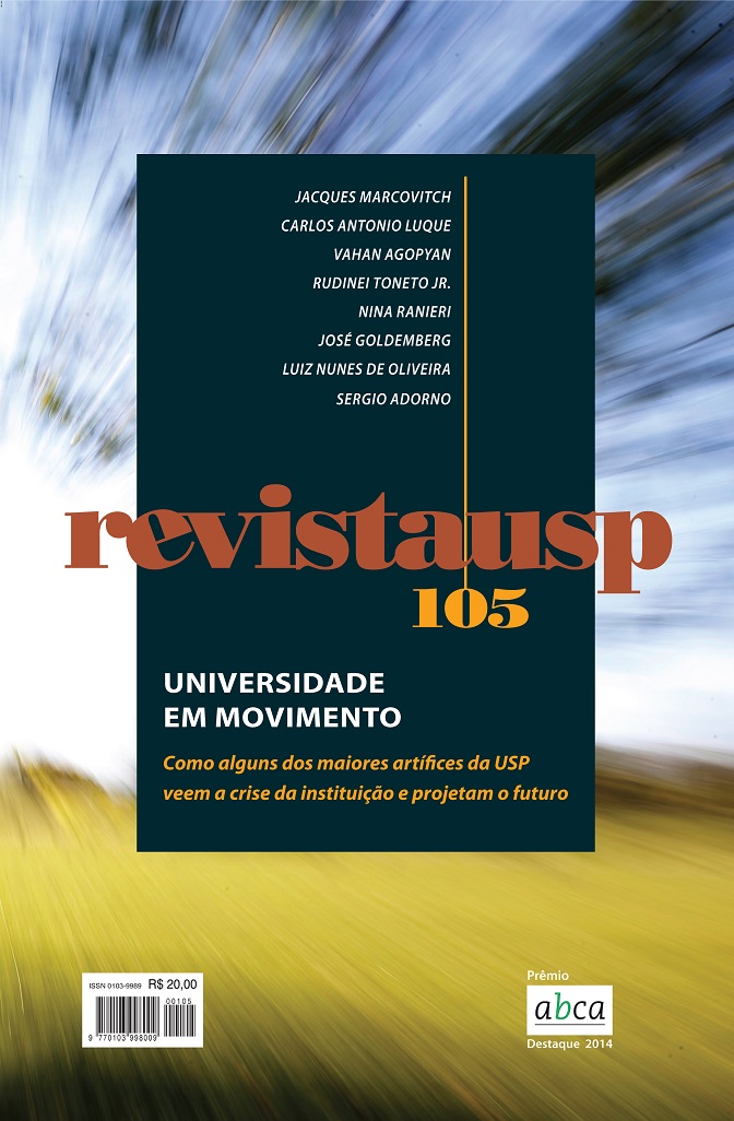 					Visualizar n. 105 (2015): UNIVERSIDADE EM MOVIMENTO
				