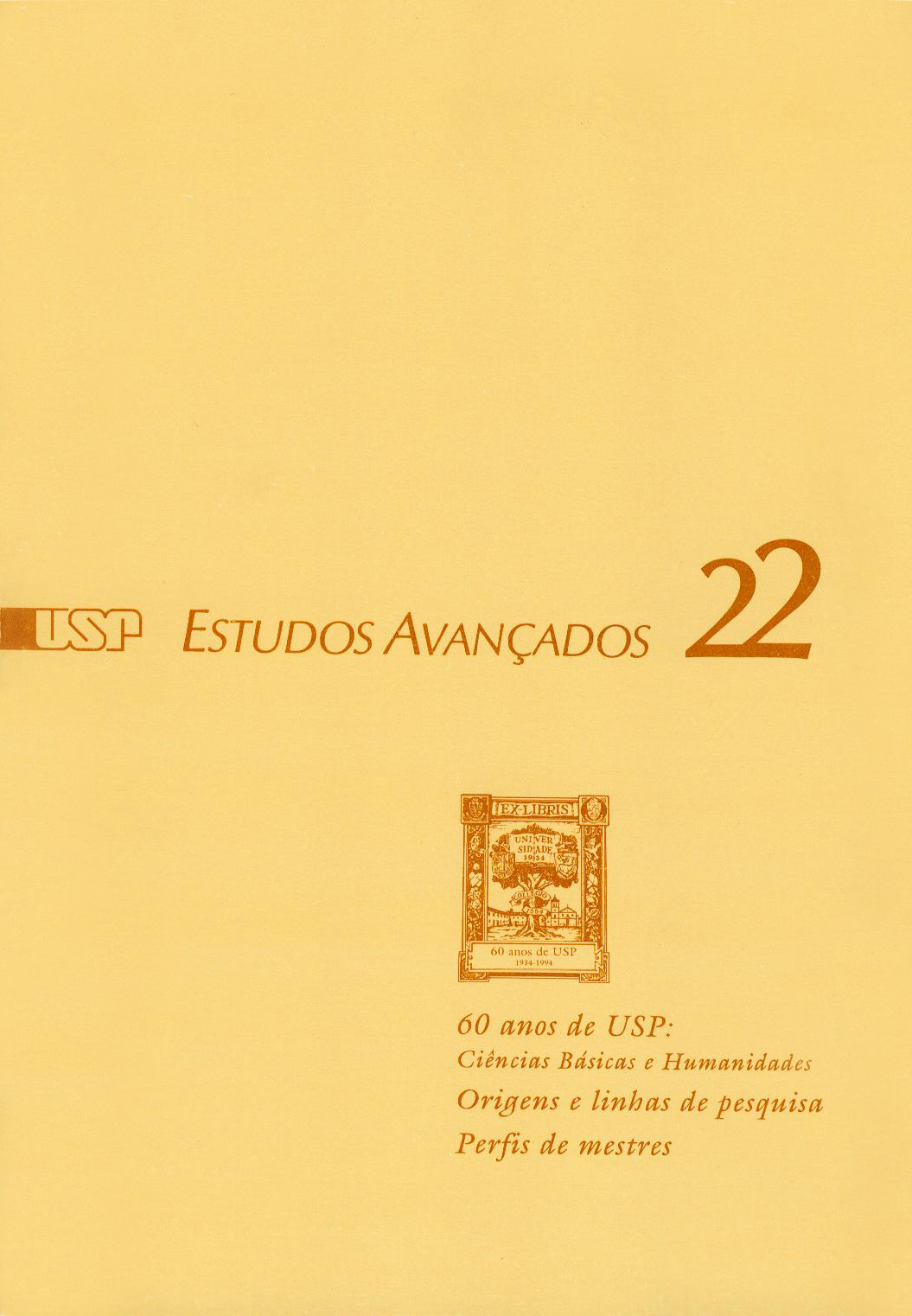 					Visualizar v. 8 n. 22 (1994)
				